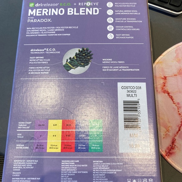 Merino Blend leggings - Picture 2 of 3